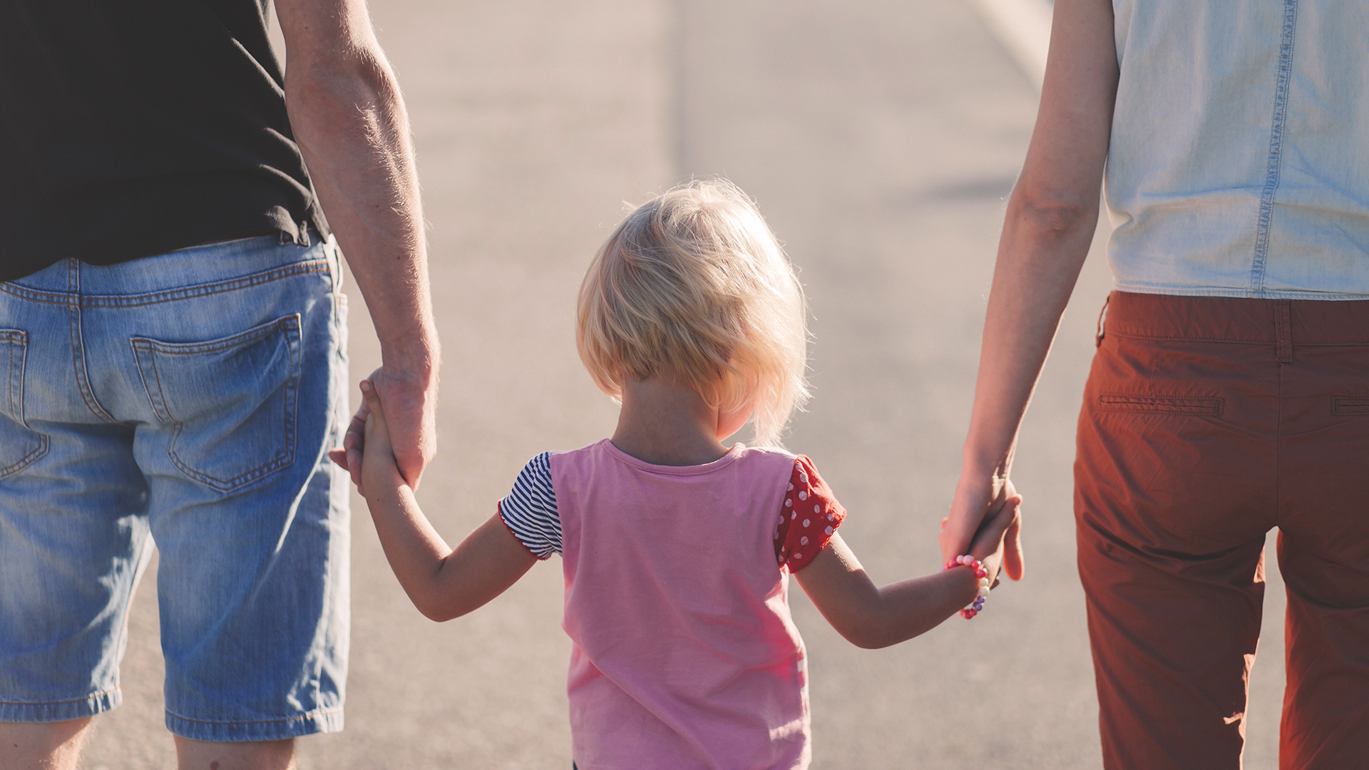 child with parents